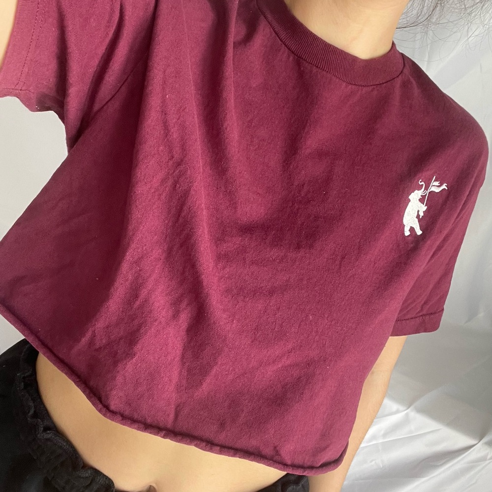 Maroon Tee